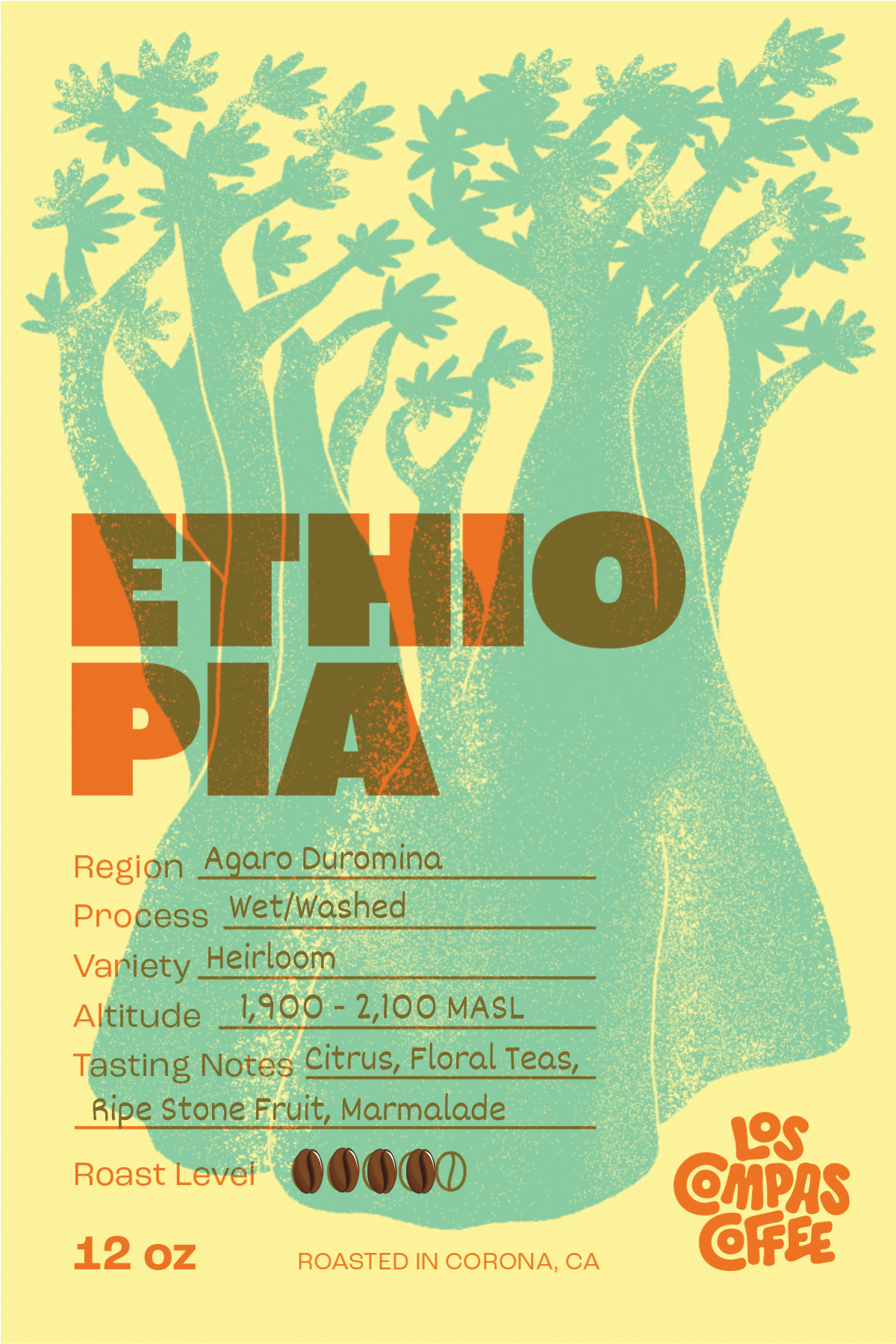Ethiopia Agaro Duromina